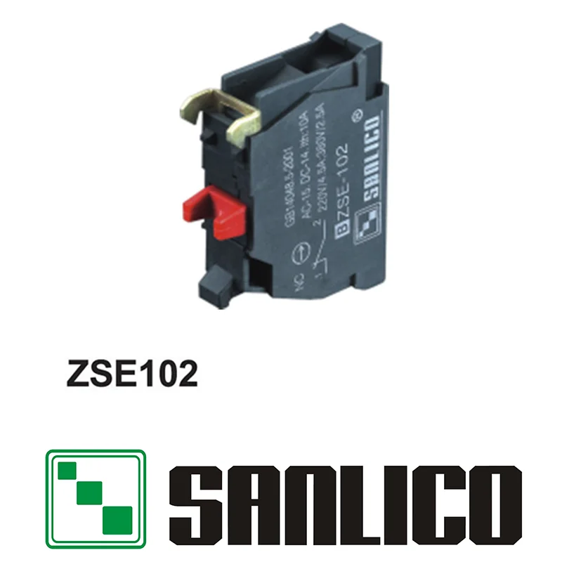 

SB5(XB5) series contact ZSE101(NO) GREEN/ ZSE102(NC) RED