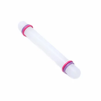 

1PC 9 inch DIY making Cake Roller tools White Non Stick Glide Fondant Rolling Pin Fondant Cake Dough Roller Decorating LB 464