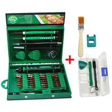 Комплект отверток 38 в 1 сплава стали S2 многофункциональной отвертки высокое качество магнитного комплект отверток телефону