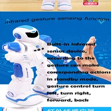 Usb зарядка робот игрушка RC датчик жестов умный робот манипулятор ручной действия Прогулки Танцы для детей подарки детей FSWB