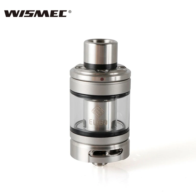 

100% Original WISMEC Elabo Atomizer 4.9ml Capacity Tank Replace with NS Triple 0.25ohm/ 0.2ohm Head for wismec Predator 228 vape