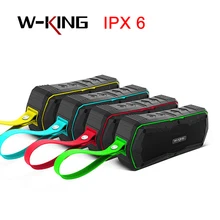 W-king S9 Outdoor Speakers Wireless Bluetooth Speaker Portable Waterproof with Radio for Bicycles 6W shower Bluetooth Speakers