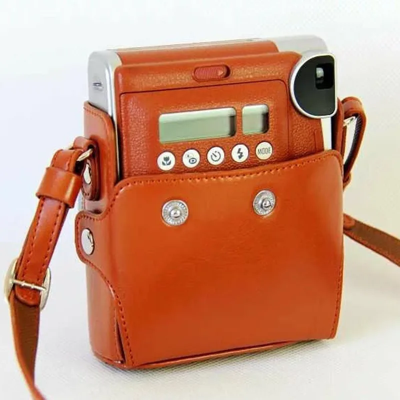 Чехол для камеры из ПУ кожи чехол Fuji Fujifilm Instax Mini 90 сумка цифровой защитный +