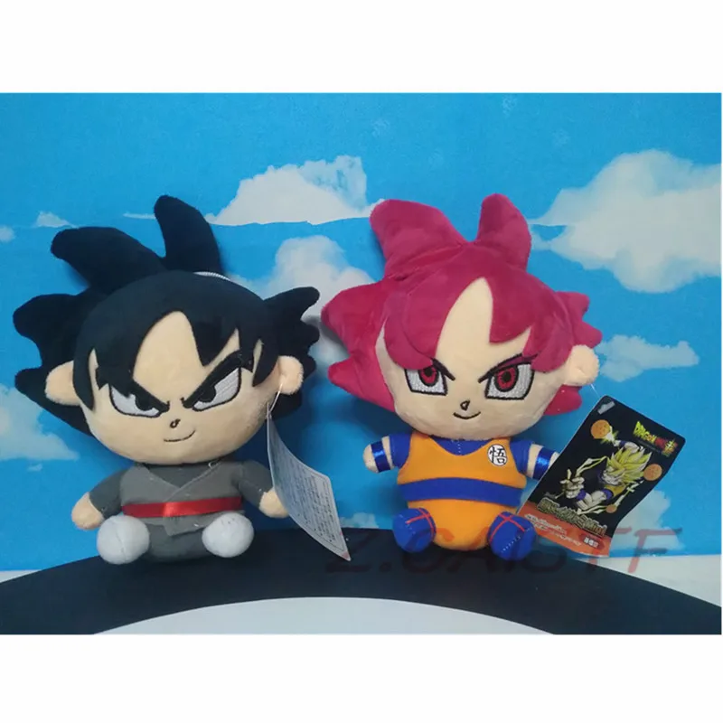 

Anime Dragon Ball Super Saiyaman Plush Doll Black Red Hair Goku Kakarotto Creative Lovely Toy For Kids Christmas Surprise Gift