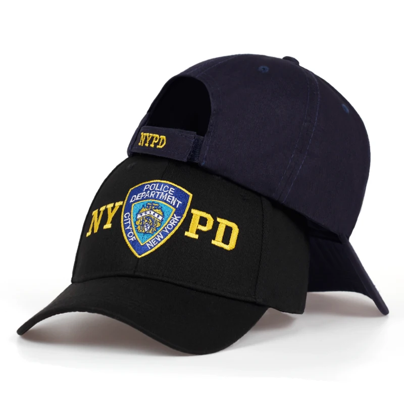 Высокое качество NYPD бейсболка с вышивкой outdoorsnapback кепки регулируемые хлопковые