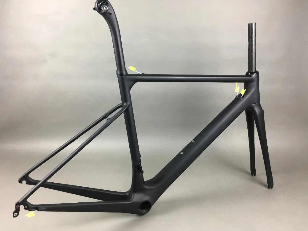 Top 2018 new arrival direct mount brake T1100 full matte nice marble weaves carbon road frame:frameset+fork+seatpost+headset+clmap 96 Top 2018 new arrival direct mount brake T1100 full matte nice marble weaves carbon road frame:frameset+fork+seatpost+headset+clmap 96