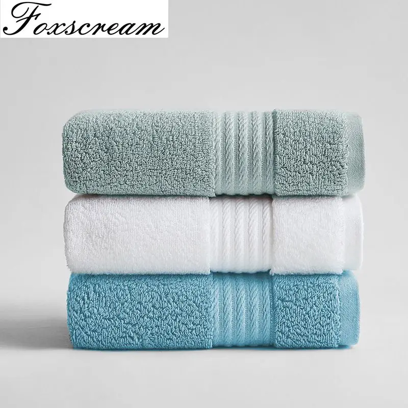 

Face Towel 100% Cotton Absorbent Solid Color Soft Comfortable Top Grade Men Women Family Bathroom Hand Towel