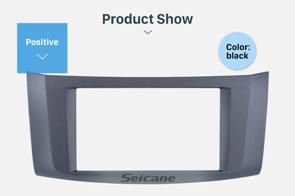 Seicane Двойной Дин Радио фасции рамка Установка пластины панель приборной панели для 2012 Nissan Sylphy Sentra Pulsar