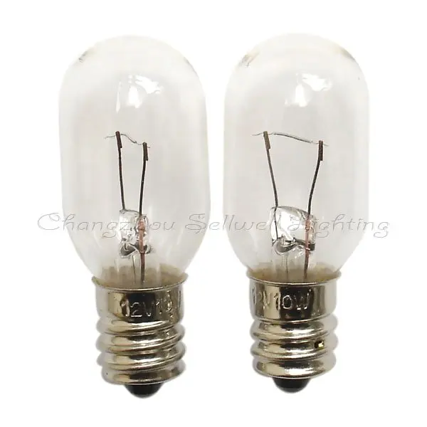 Миниатюрная лампа E12 T20x49 12 В 10 Вт A305|miniature lamp|miniature light bulbs 12vminiature bulb |