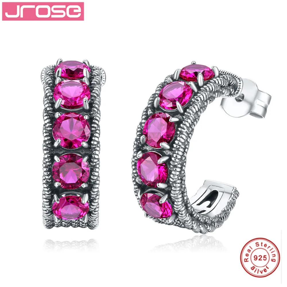 

Hot explosion Jrose Luxuriou 9.4g Jewelry 925 Sterling Silver Earrings Clip Brand Quality Promised Ear Cuffs Earring for Women