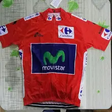 La vuelta Quintana красный дышащий Испания майки для велоспорта короткий рукав лето быстросохнущая одежда MTB Ropa Ciclismo велосипедный Майо