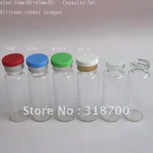 5 мл прозрачная эссенция стеклаянная бутылка для масла с силиконовой резиновой пробкой и откидной крышкой, 2 мл, 3 мл до 30 мл доступно