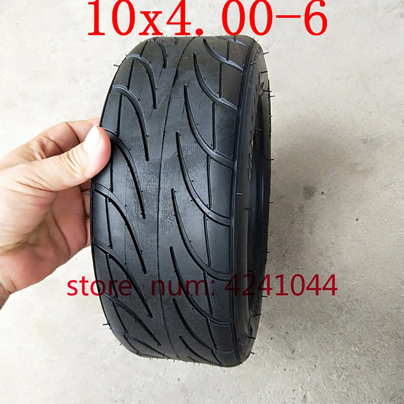 ATV Motorcycle Bike 6 inch 10X4.00-6 inch tire snow plow tires 10*4.00-6 inch beach tires Quad Vacuum 4 wheels Vehicle tyre