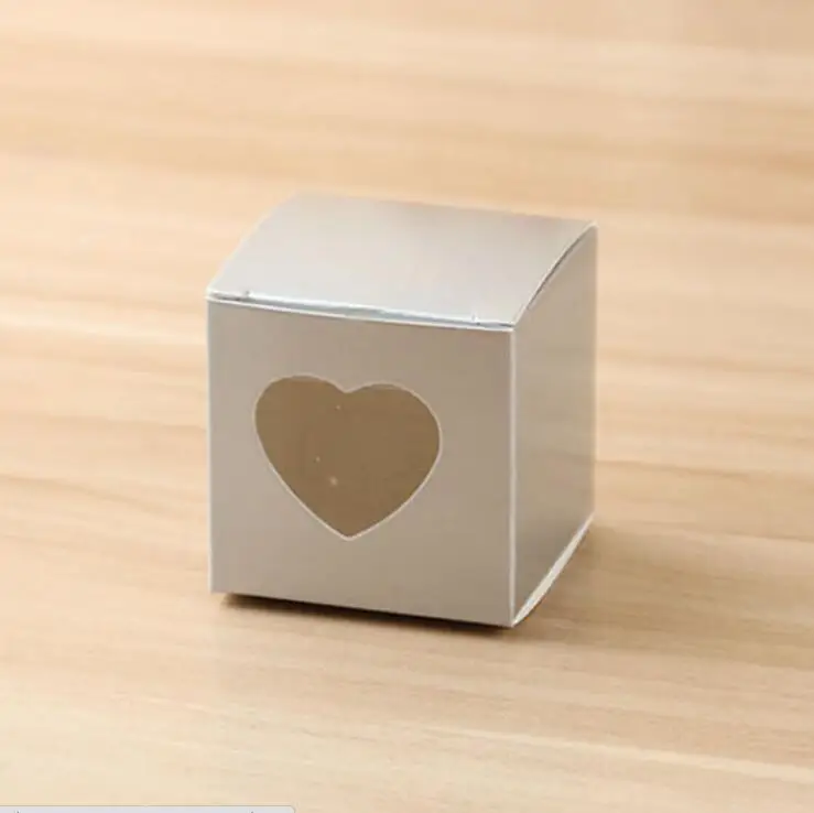 50 шт крафт/розового, белого цвета/серый сердце Свадебные обработанные лазером коробки для конфет коробка для свадебного подарка пользу коробка для мальчиков и девочек день рождения babyshow supplie - Цвет: Grey