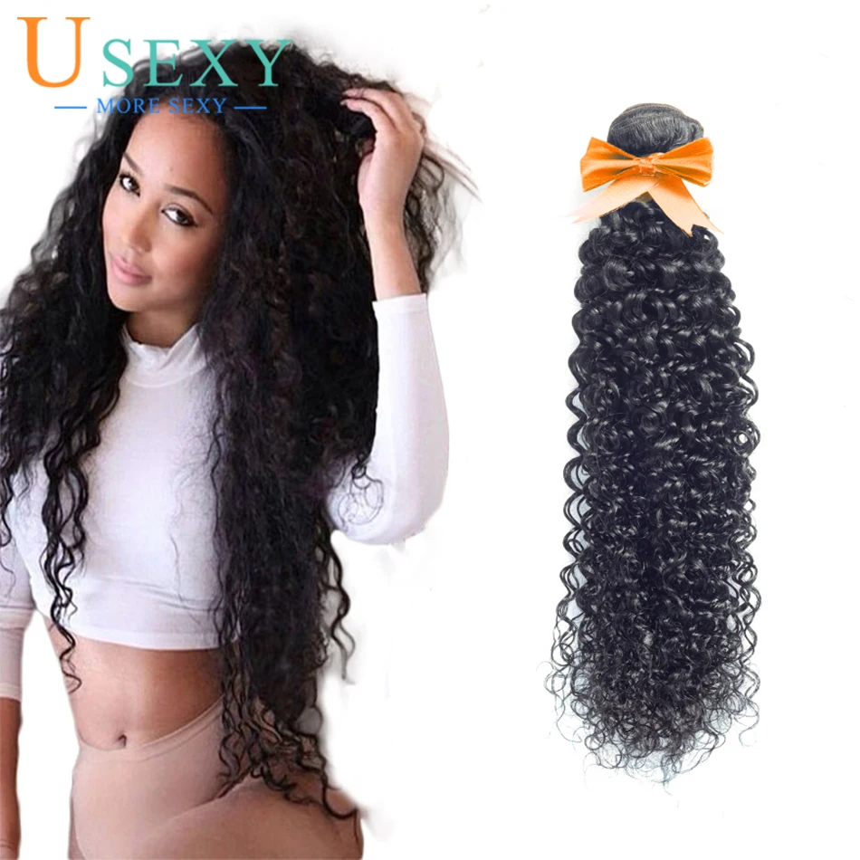 

Premium Fiber Tangle free4 Bundles Premium Indian Kinky Curly Hair 10A Grade Unprocessed Virgin Human Hair Weave Bundles 100g/Pc