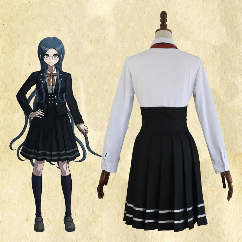 Костюм для косплея из аниме данганронпа V3 Shirogane Tsumugi| |