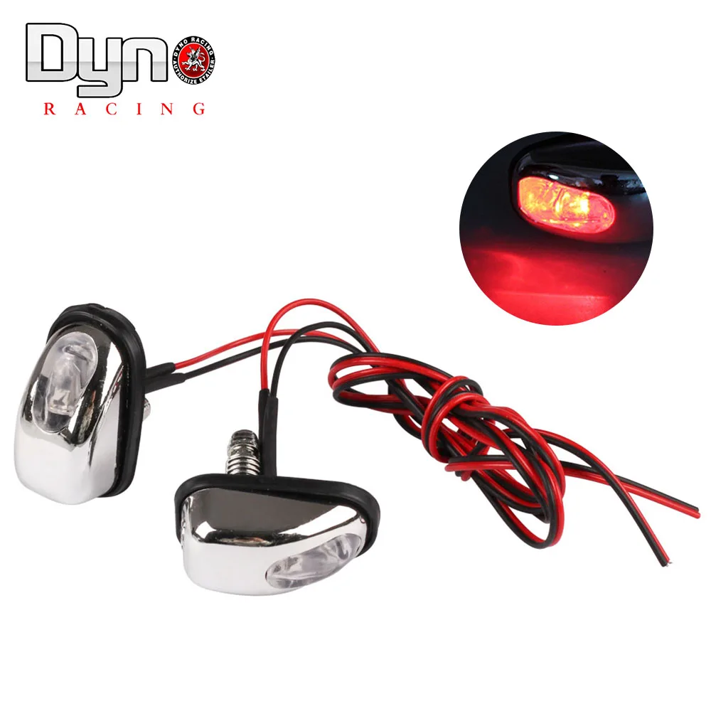 LED Light Lamp Windshield Jet Spray Nozzle Wiper Washer Eyes Special