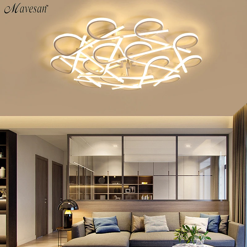 

New Arrival Ceiling lights for Living Room Bedroom Study Room Ceiling Lamp Modern Led lustre plafonnier Ceiling Led Fixtures