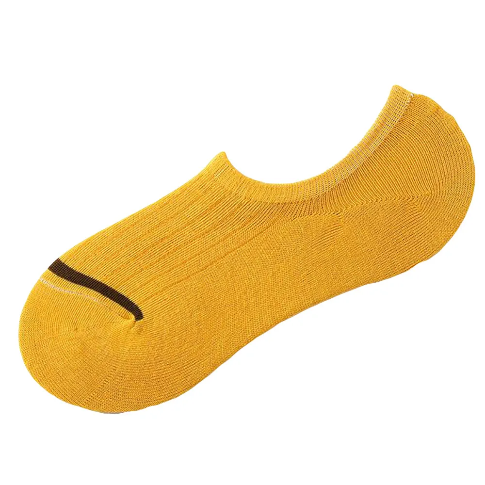 Feitong/модные однотонные носки унисекс; удобные хлопковые носки в полоску; тапочки; невидимые короткие женские короткие носки