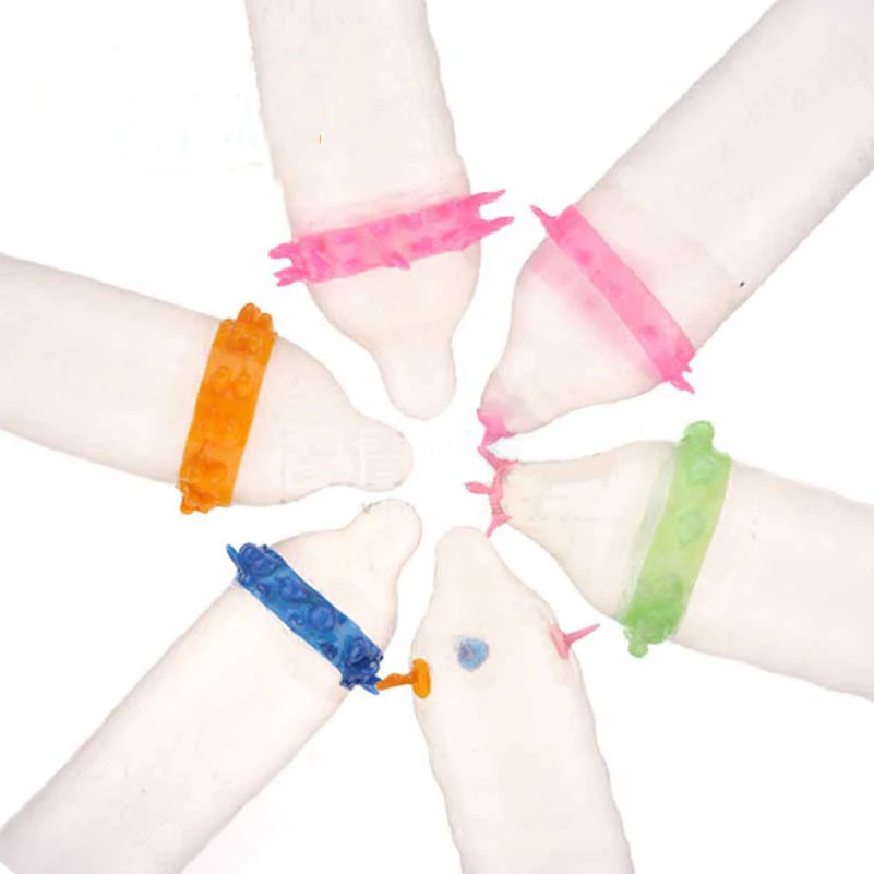 hc009Delay Extender Condoms sexy Penis Sleeve (40)