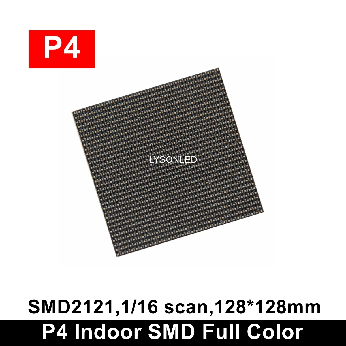 

P4 Indoor SMD Full Color Led Display Module 32*32 Pixels,1/16 Scan Indoor P4 Advertising LED Video Wall Rgb Led Module 128*128mm