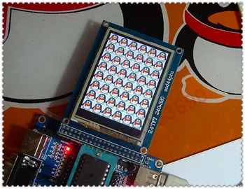 

5pcs 2.4 inch TFT LCD Display + Touch Screen Panel + PCB Board controller IC ILI9325 with SD Card Slot 65K Colors,51 drivers