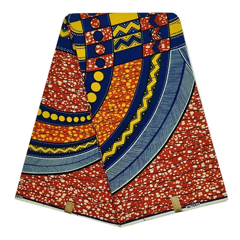 

Nigerian Wax African Fabric 6Yard Ankara Fabric Cotton 2019 High Quality African Hollandis Fabrics Holland Wax ! P51306