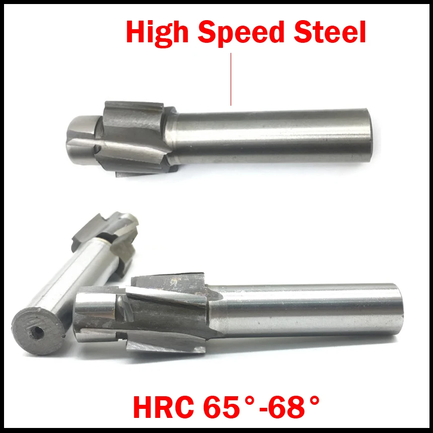 M8 8.2*13.4 8.2x13.4 HSS AL 4 Flute HRC68 Piloted Countersink Drill Bit