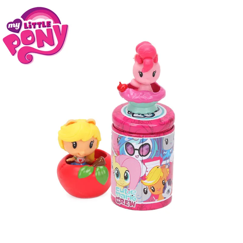 1 шт. игрушки My Little Pony Cutie Mark Crew Mini Dolls Friendship is Magic Rainbow Dash Twilight Sparkle Figure Christmas|Игровые
