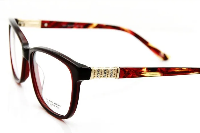 ESNBIE высокое качество oculos feminino со стразами оправы для очков женские оптические очки дизайнерские прозрачные линзы очки