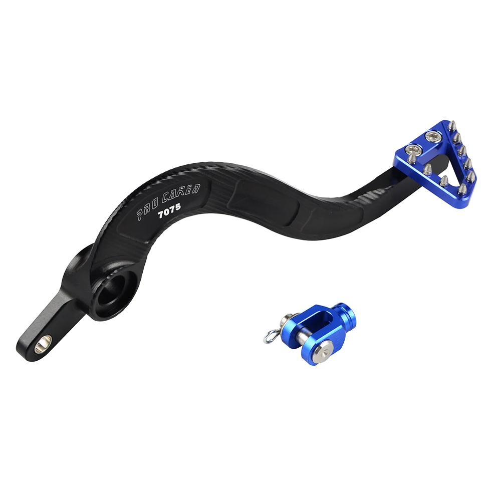 Rear Foot Brake Extension Pedal Pad Plate Brake Lever Clevis Kit For Yamaha YZ450F 2010-2018 YZ450FX 2016-2018 WR450F 2012-2018