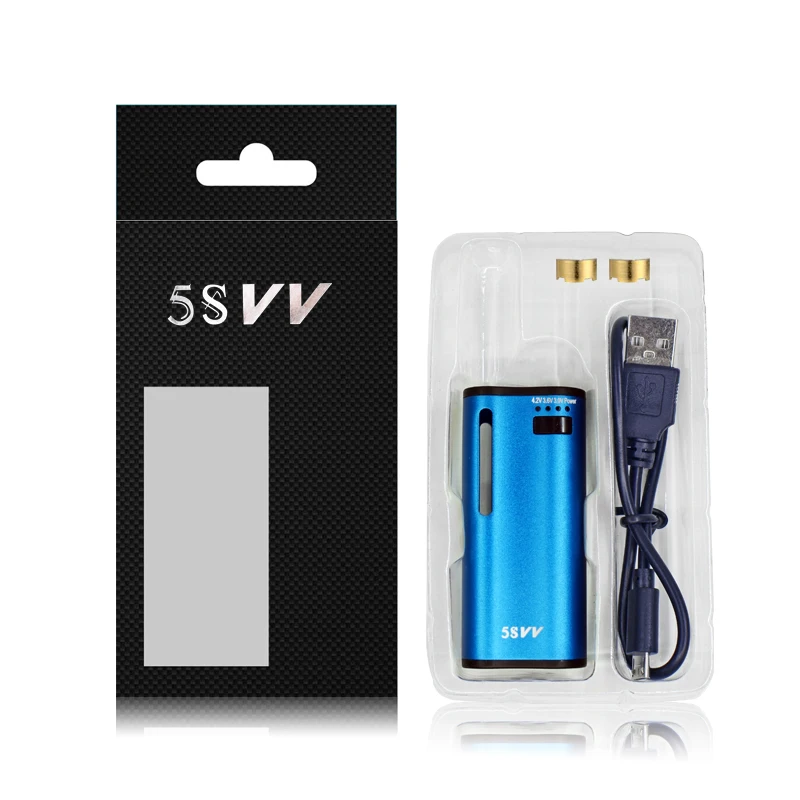 

2pcs/Lot Best vaporizer device 0.8ml mod style cbd vape kit 5SVV free vape pen starter kit