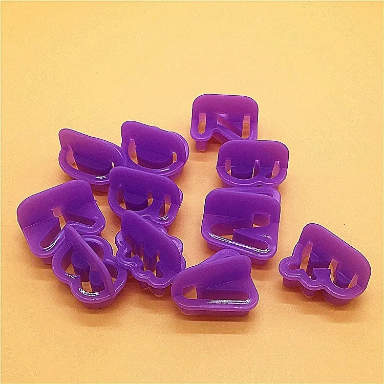 40Pcs Alphabet Number Character Letter Cookie Cutter Fondant Cake Biscuit Baking Mould DIY Cake Decorating Tools with Handle