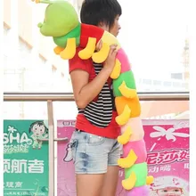 Чучело 130 см Красочные Caterpillar Мягкие игрушки куклы подарок w2381