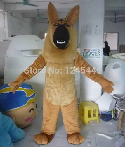 

Новый Симпатичный роскошный коричневый волк для взрослых, костюм-талисман для вечерние, Рождественский маскарадный костюм, талисман на Хэллоуин, костюм, бесплатная доставка