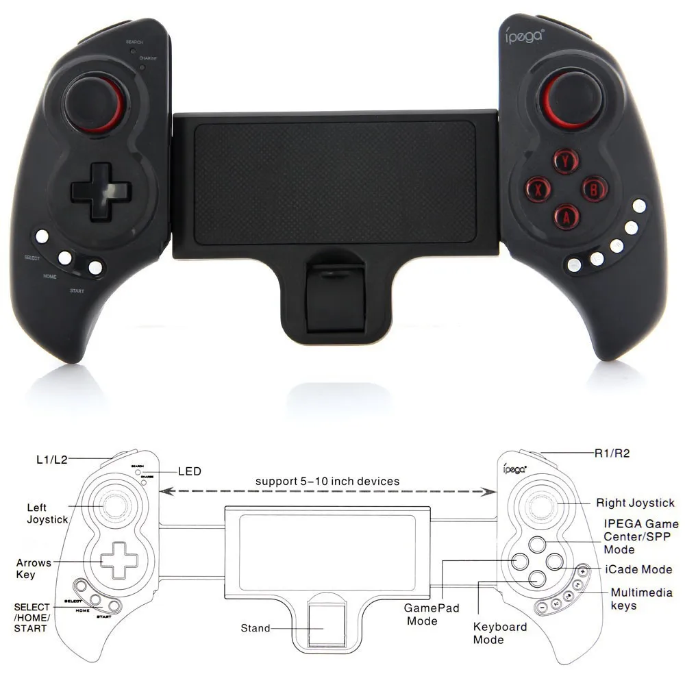 Wireless Bluetooth Gamepad Ipega PG-9023 (20)