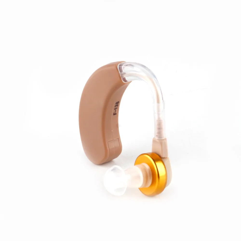 Portable F 138 In ear Hearing Aid Mini Volume Adjustable Amplifier Voice Enhancement Tool for the