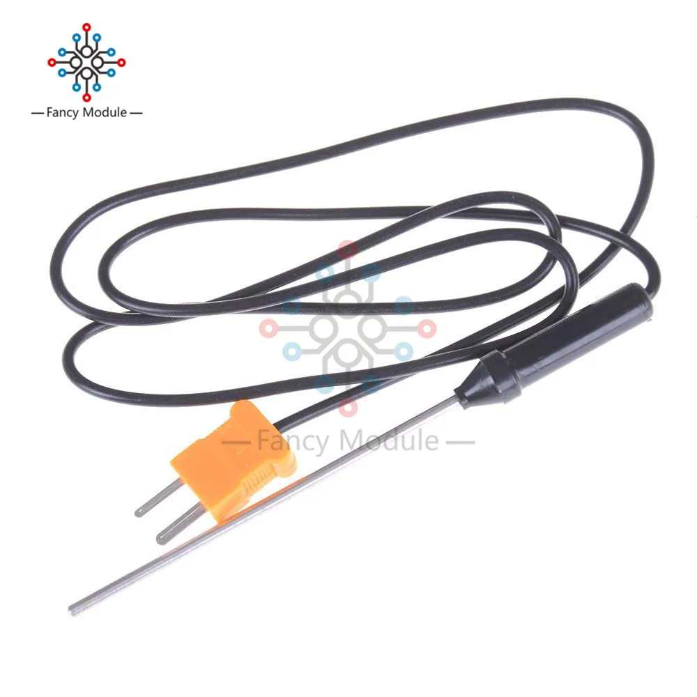 

1 PC K Type Thermocouple Probe Sensor Temperature Controller with Wire Cable TP-02 Temperature Sensor