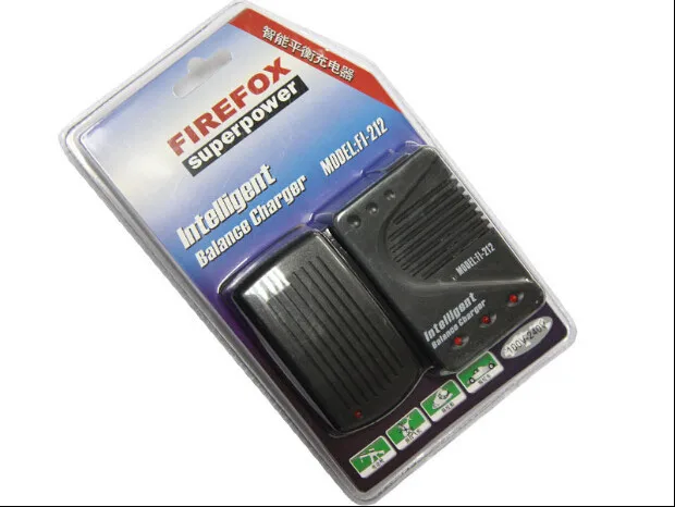 

1pcs 100% Original Firefox 2s 3s 7.4v 11.1v charger charge battery Lipo Lithium life Balance Charger Drop shipping