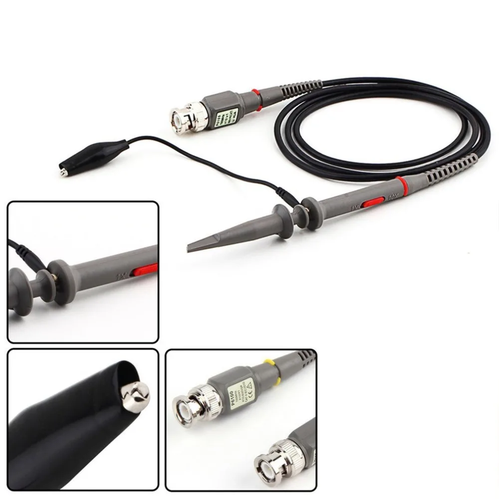 1 Set Nuovo Arrivo di Alta Quality P6100 Oscilloscopio Sonda DC-6MHz Dc-Sonda Ambito Clip Per Tektronix HP vendita calda