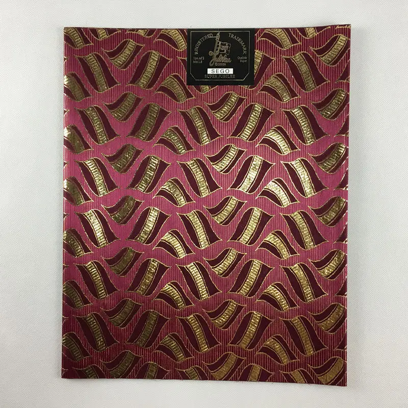 Африканская голова из ткани шестерни Sego головной платок геле нигерийская Кружевная повязка на голову из золота 024 2 шт./пакет африканские головные уборы Sego для женщин