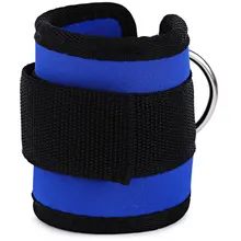 2PC Thickening Ankle Strap Wrap Breathable Ajustable Legs Belt Tube with Hook Loop Closure Fitness Pad Strength Training