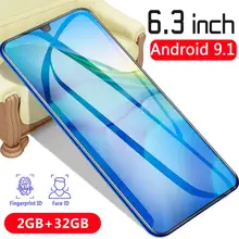 2GB+32GB CHAOAI P35pro Smartphone Global Version CellPhone 10 core 6.3 inch Drop Screen Telephone 2 Sim