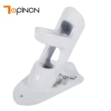 2 Angle Aluminium Alloy Flag Pole Holder Mounting Wall Mount Flagpole Windsock Bracket Multipurpose Bracket Flag