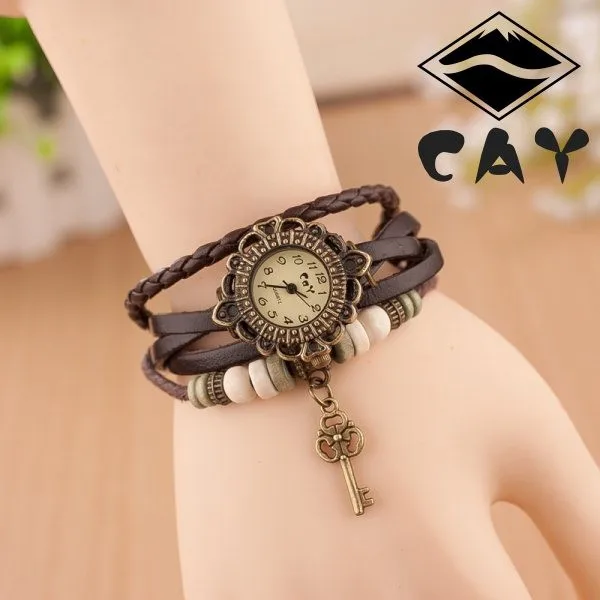 Vintage Bracelet Wrist font b Watch b font Ladies Quartz Top Brand Womens font b Watches