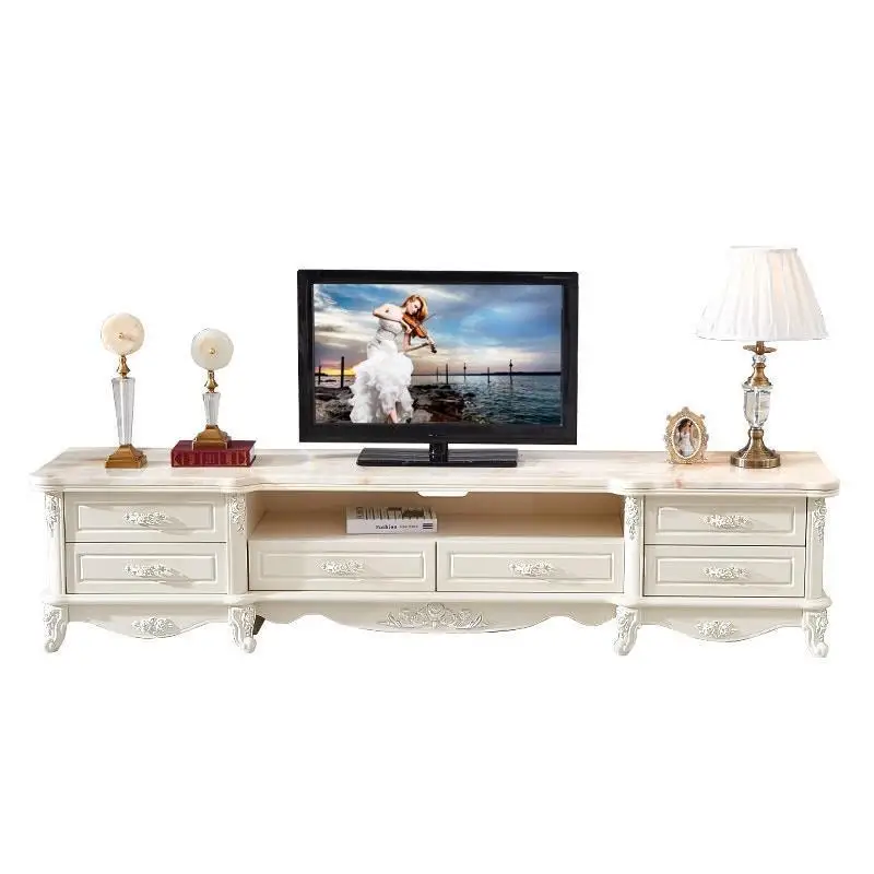 

Support Ordinateur Bureau Modern Ecran Plat Cabinet Lemari European Wood Monitor Mueble Living Room Furniture Table Tv Stand
