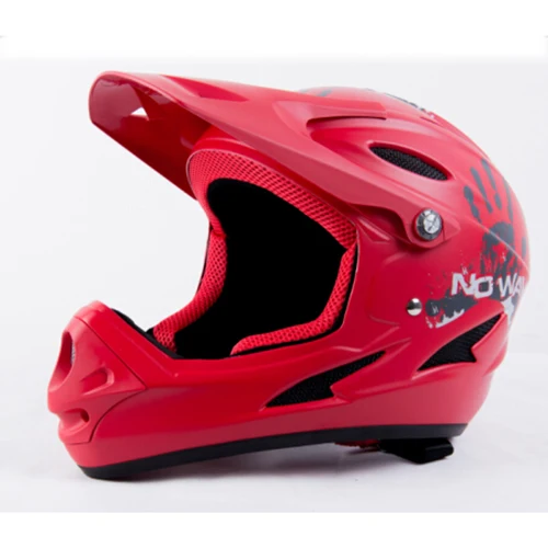Велосипедный шлем для взрослых, для мотокросса, для гонок по бездорожью, для горного велосипеда, полный шлем для горного велосипеда, для мужчин и женщин, capacetes dot Mips, одобрено - Цвет: Красный