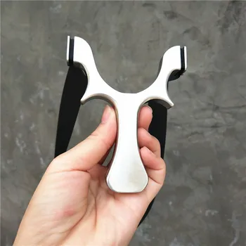 

NEW 7 Style Slingshot Catapult Hunting Rubber Band Powerful Stainless steel Outdoor Pocket Handhold Shooting Game Wire cutting