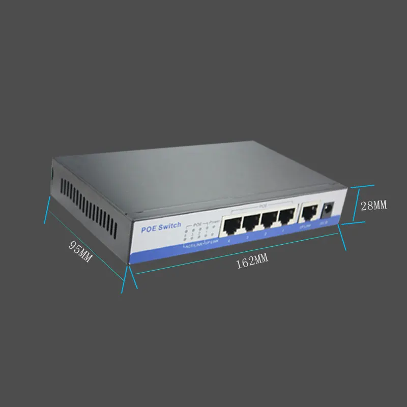 10/100 Мбит/с ethernet rj45 работать переключатель 802.3af/at для камеры ip nvr беспроводной
