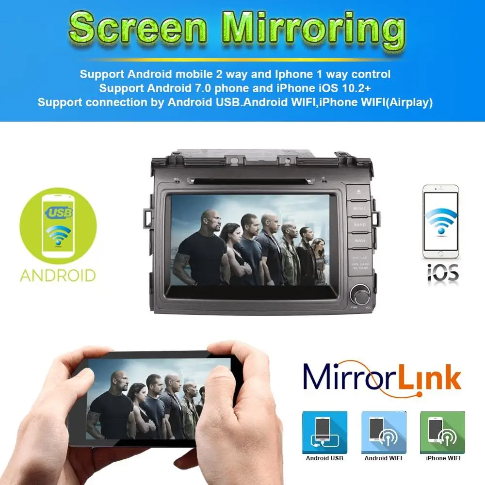 Excellent 4G RAM Octa Core 1024*600 Android 9.0 Car DVD GPS for TOYOTA PREVIA/Estima /Tarago/Canarado 2006-2018 Head Unit Car GPS Navigati 1